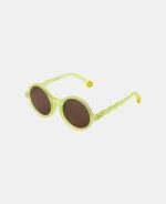 Ochelari de soare cu lentile polarizate - 5-12 ani - Citrus Garden - Lime Green - Olivio&Co - imagine 3