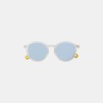 Ochelari de soare cu lentile polarizate - 5-12 ani - Classic Olivio - Jellyfish White - Olivio&Co