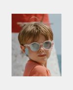 Ochelari de soare cu lentile polarizate - 5-12 ani - Classic Olivio - Jellyfish White - Olivio&Co - imagine 6