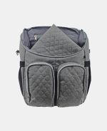 Geantă de maternitate 2 in 1 - Grey Melange - Dooky - imagine 6