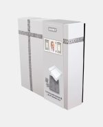 Cutie pentru amintirile bebelușului cu kit amprentă 2D - Triple Frame White - Dooky - imagine 2