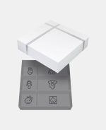 Cutie pentru amintirile bebelușului cu ornament 2D - Dooky - imagine 3