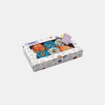 Șosetuțe pentru bebeluși - set 3 perechi- Blueberry Orange Donut - Dooky