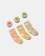 Șosetuțe pentru bebeluși - set 3 perechi Tutti Frutti Donut - Dooky - imagine 3