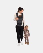 Marsupiu ergonomic pentru bebeluși Grey Sapphire - Dooky - imagine 4