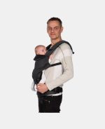 Marsupiu ergonomic pentru bebeluși Grey Sapphire - Dooky - imagine 6