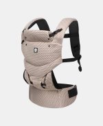 Marsupiu ergonomic pentru bebeluși Beige Desert - Dooky - imagine 2