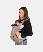 Marsupiu ergonomic pentru bebeluși Beige Desert - Dooky - imagine 11
