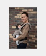 Marsupiu ergonomic pentru bebeluși Beige Desert - Dooky - imagine 9