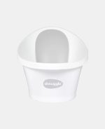 Cadita pentru bebelusi - White/Grey - Shnuggle - imagine 2