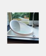 Cadita pentru bebelusi - White/Grey - Shnuggle - imagine 11