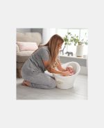 Cadita pentru bebelusi - White/Grey - Shnuggle - imagine 13