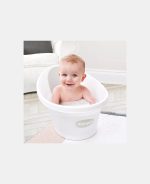 Cadita pentru bebelusi - White/Grey - Shnuggle - imagine 9