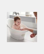 Cadita pentru bebelusi - White/Grey - Shnuggle - imagine 10