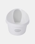Cada pentru toddler - White/Grey - Shnuggle - imagine 2