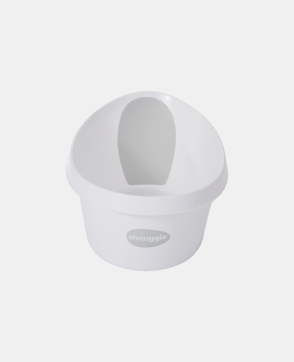 5060492570561.jpg Cada pentru toddler - White/Grey - Shnuggle - imagine 1