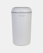 Coș pentru scutece - Eco-Touch White/Grey - Shnuggle - imagine 2