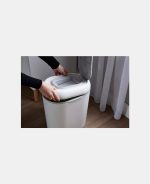 Coș pentru scutece - Eco-Touch White/Grey - Shnuggle - imagine 9