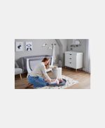 Coș pentru scutece - Eco-Touch White/Grey - Shnuggle - imagine 10