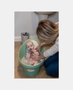 Cadita pentru bebelusi - Eucalyptus - Shnuggle - imagine 8