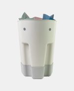 Cos de depozitare pentru jucariile de baie Ellie - Grey - Shnuggle - imagine 3