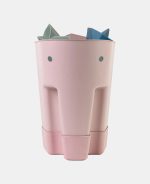 Cos de depozitare pentru jucariile de baie Ellie - Blush - Shnuggle - imagine 3