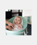 Recipient pentru clatirea cu apa cu margine moale - Eucalyptus - Shnuggle - imagine 7