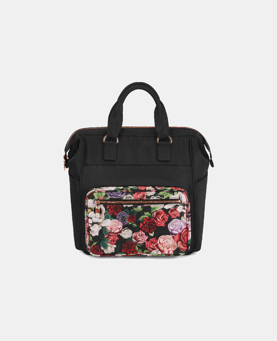 519004031.jpg Geantă pentru schimburi Spring Blossom Dark | black ** Cybex Platinum - imagine 1