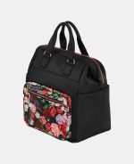 Cybex Platinum geantă pentru înfășat FE Spring Blossom Dark Black - imagine 3