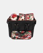Cybex Platinum geantă pentru înfășat FE Spring Blossom Dark Black - imagine 5