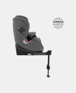 Scaun Auto pentru Copii  Anoris T i-Size  Soho Grey Cybex Platinum - imagine 3