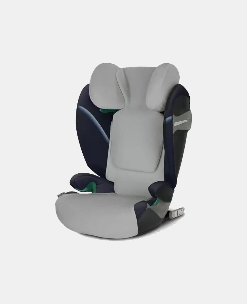 521002094.jpg Cybex Gold husă de vară pentru scaunele auto Pallas S-Fix și Solution S-Fix grey - imagine 1