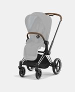 Cadru Carucior pentru Copii Priam Chrome Brown Cybex Platinum - imagine 3