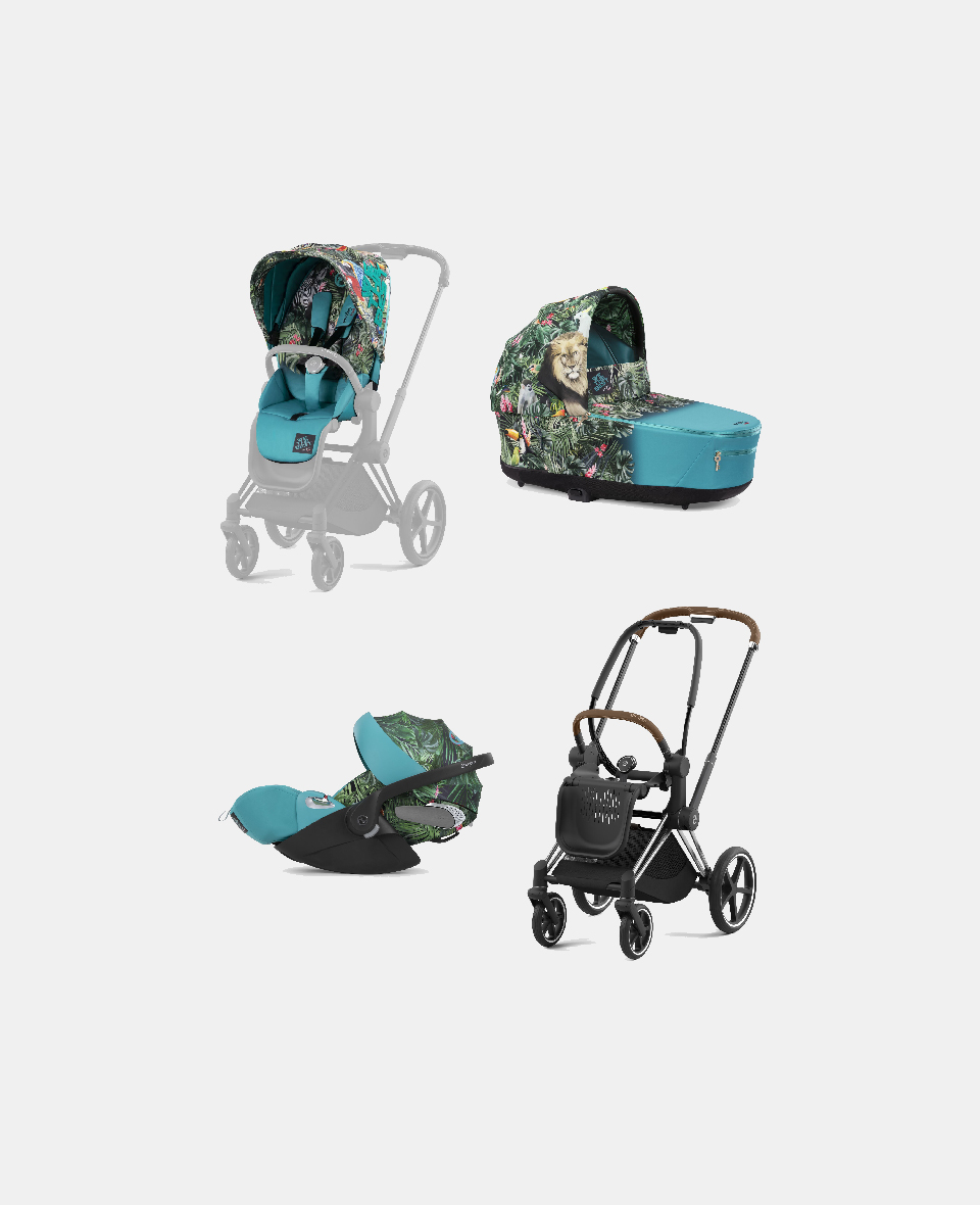 521002319-522000907-523000309-521003919.jpg Carucior 3 in 1 Landou Priam Lux pentru căruciorul Priam Design Collaborations We The Best | mid turquoise + Cadru Carucior pentru Copii Priam Chrome Brown + Scoica Auto CLOUD T I-SIZE WE THE BEST BLUE | mid turquoise + + Parte Sport Carucior Priam Design Collaborations We The Best Cybex Fashion - imagine 1