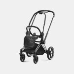 Cadru Carucior pentru Copii Priam Chrome Black Cybex Platinum