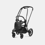 Cadru Carucior pentru Copii Priam Matt Black Cybex Platinum