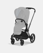 Cadru Carucior pentru Copii Priam Matt Black Cybex Platinum - imagine 3