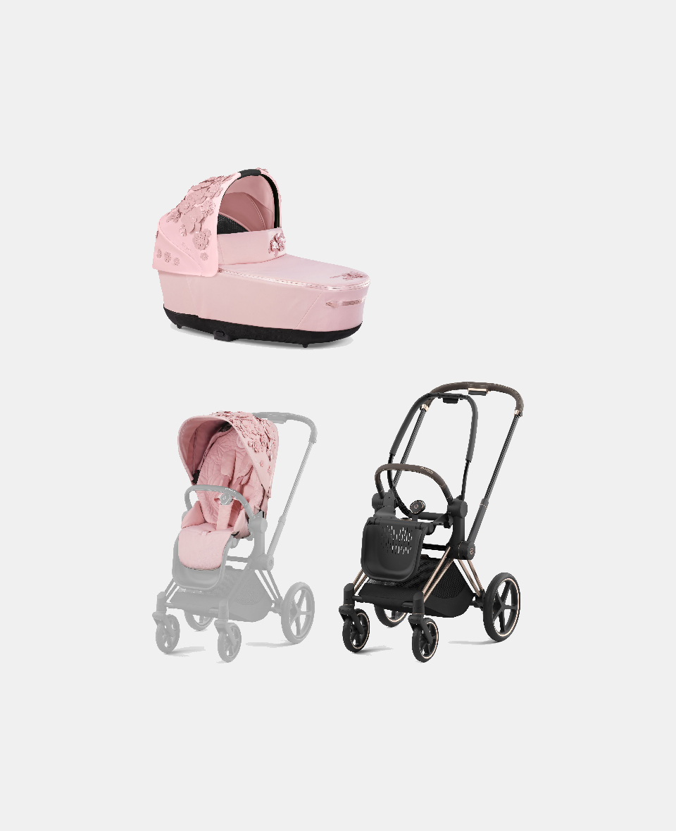 521002337-522000929-521002825.jpg Carucior 2 in 1 Landou Priam Lux pentru căruciorul Priam Fashion Collections Pale Blush + Cadru Carucior pentru Copii Priam Rosegold + Parte Sport Carucior Priam Fashion Collections Pale Blush Cybex Fashion - imagine 1