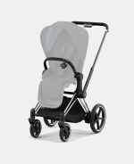 Cadru Cărucior pentru Copii e-Priam Chrome Black Cybex Platinum - imagine 3