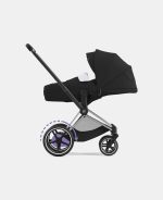 Cadru Cărucior pentru Copii e-Priam Chrome Black Cybex Platinum - imagine 7