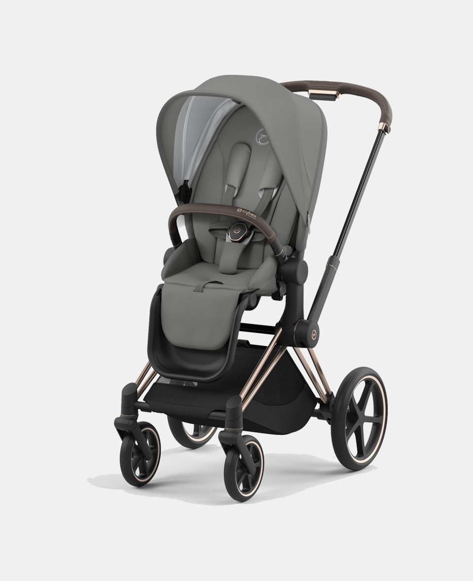 521002411-2.jpg Cadru Carucior pentru Copii Priam Matt Black + Parte Sport Carucior Priam Soho Grey Cybex Platinum - imagine 1