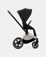 Carucior 2 in 1 Cadru Cărucior pentru Copii e-Priam Rosegold + Landou PRIAM Lux Stardust Black Plus + Parte Sport Carucior Priam Stardust Black Plus Cybex Platinum - imagine 14