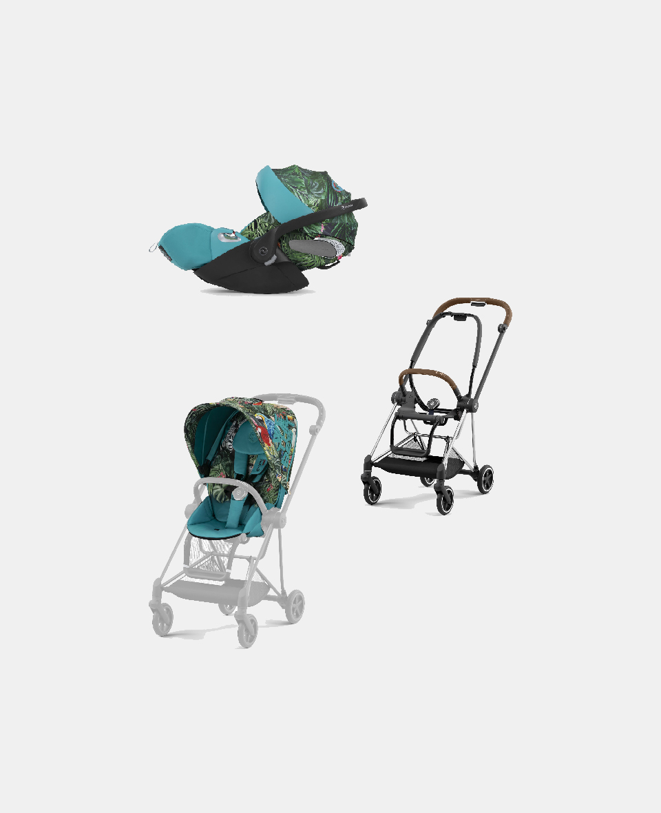 521002507-521003927-523000309.jpg Carucior 2 in 1 Parte Sport Carucior MIOS WE THE BEST BLUE | mid turquoise + Cadru Carucior pentru Copii Mios Chrome Brown + Scoica Auto CLOUD T I-SIZE WE THE BEST BLUE | mid turquoise Cybex Platinum - imagine 1