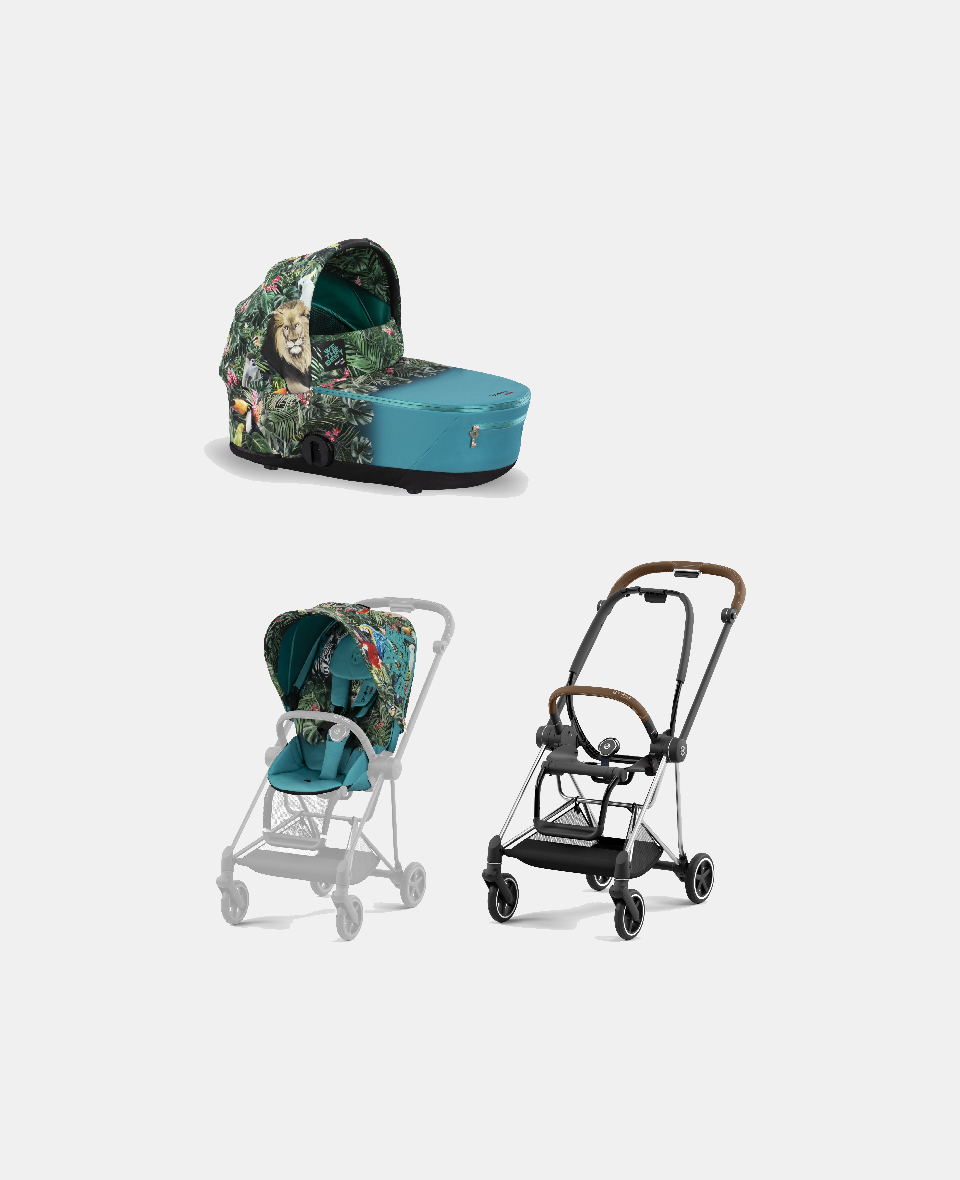 521002507-522000761-521003927.jpg Carucior 2 in 1 Landou MIOS Lux WE THE BEST BLUE | mid turquoise + Cadru Carucior pentru Copii Mios Chrome Brown + Parte Sport Carucior MIOS WE THE BEST BLUE | mid turquoise Cybex Fashion - imagine 1