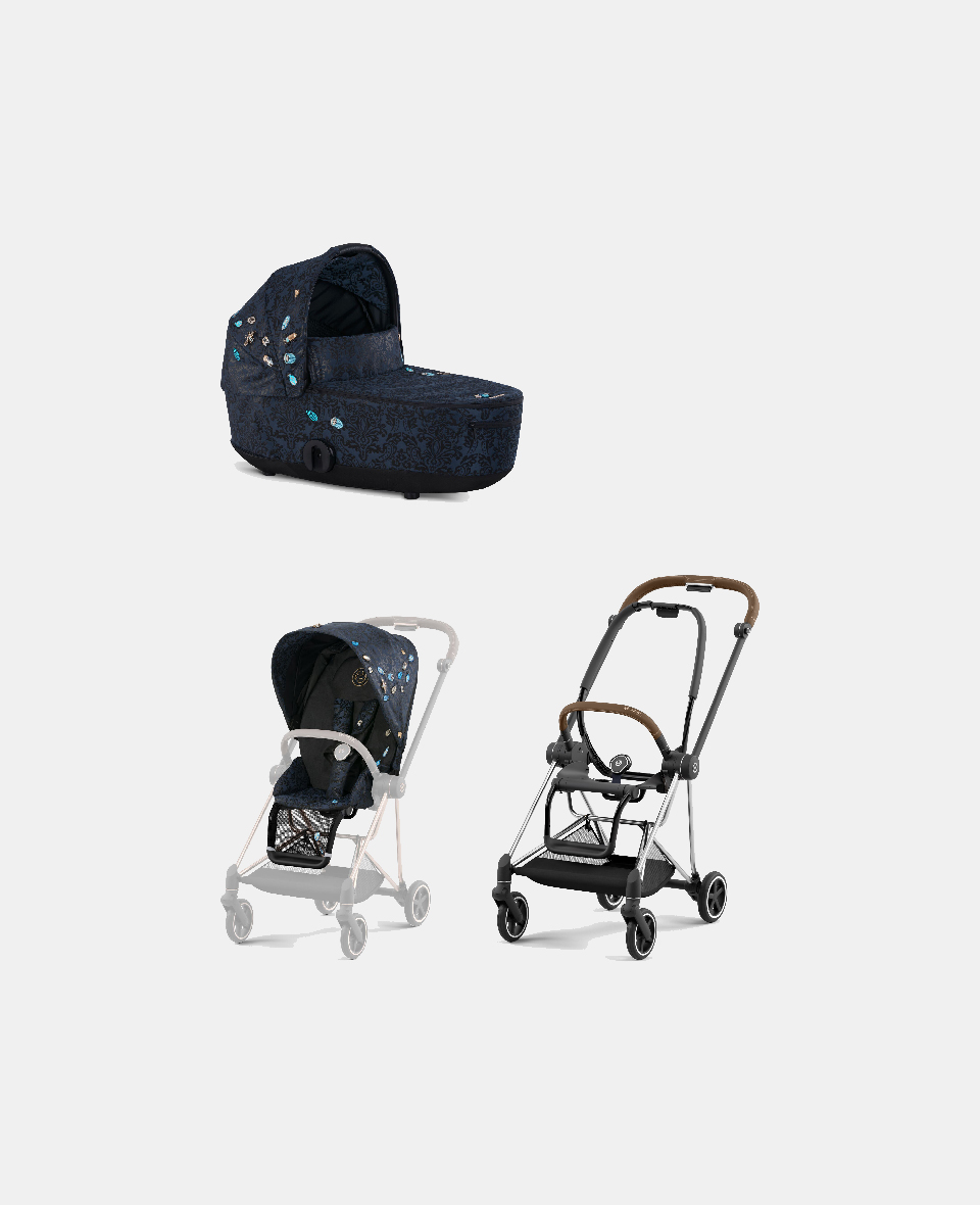 521002507-522000783-521002867.jpg Carucior 2 in 1 Landou MIOS Lux Jewels of Nature | dark blue + Cadru Carucior pentru Copii Mios Chrome Brown + Parte Sport Carucior MIOS Jewels of Nature | Dark Blue Cybex Fashion - imagine 1