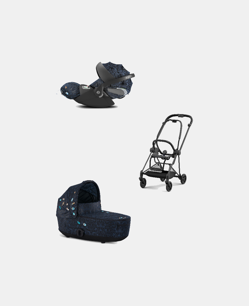 521002519-522000783-523000285.jpg Carucior 2 in 1 Landou MIOS Lux Jewels of Nature | dark blue + Cadru Carucior pentru Copii Mios Matt Black + Scoica Auto CLOUD T I-SIZE Jewels of Nature | dark blue Cybex Platinum - imagine 1