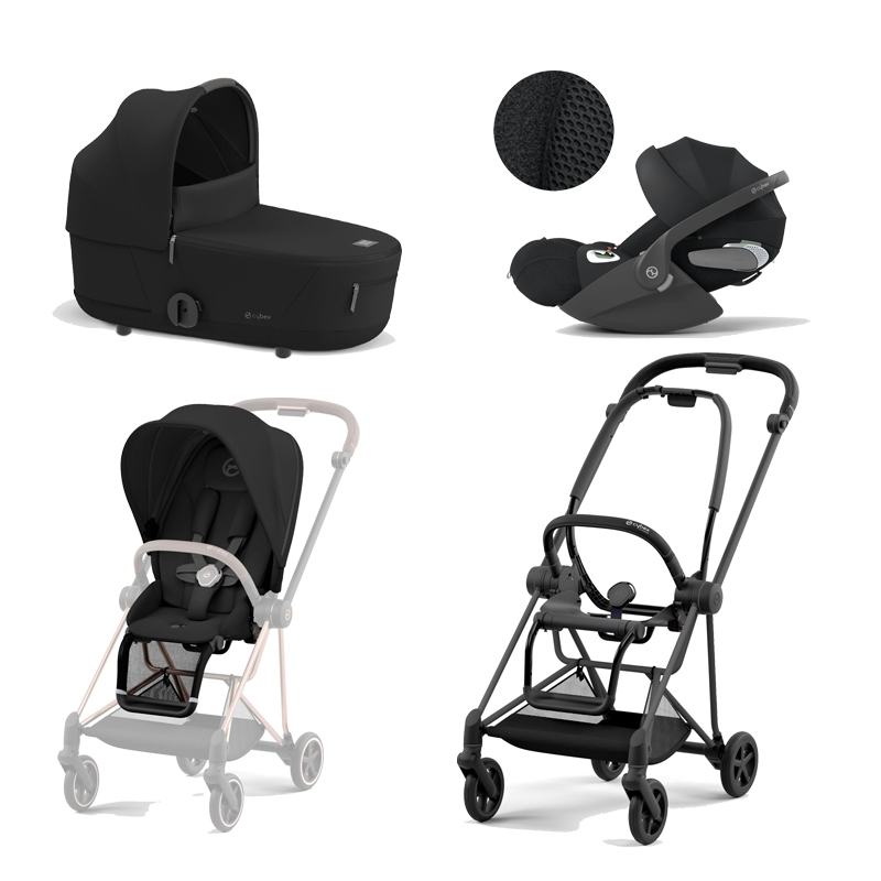 521002519-523000865-523000921-523000232.jpg Carucior 3 in 1 Cadru Carucior pentru Copii Mios Matt Black + Parte Sport Carucior MIOS Sepia Black + Landou Mios Lux Sepia Black + Scoică Auto pentru Copii Cloud T i-Size Plus Sephia Black Cybex Platinum - imagine 1