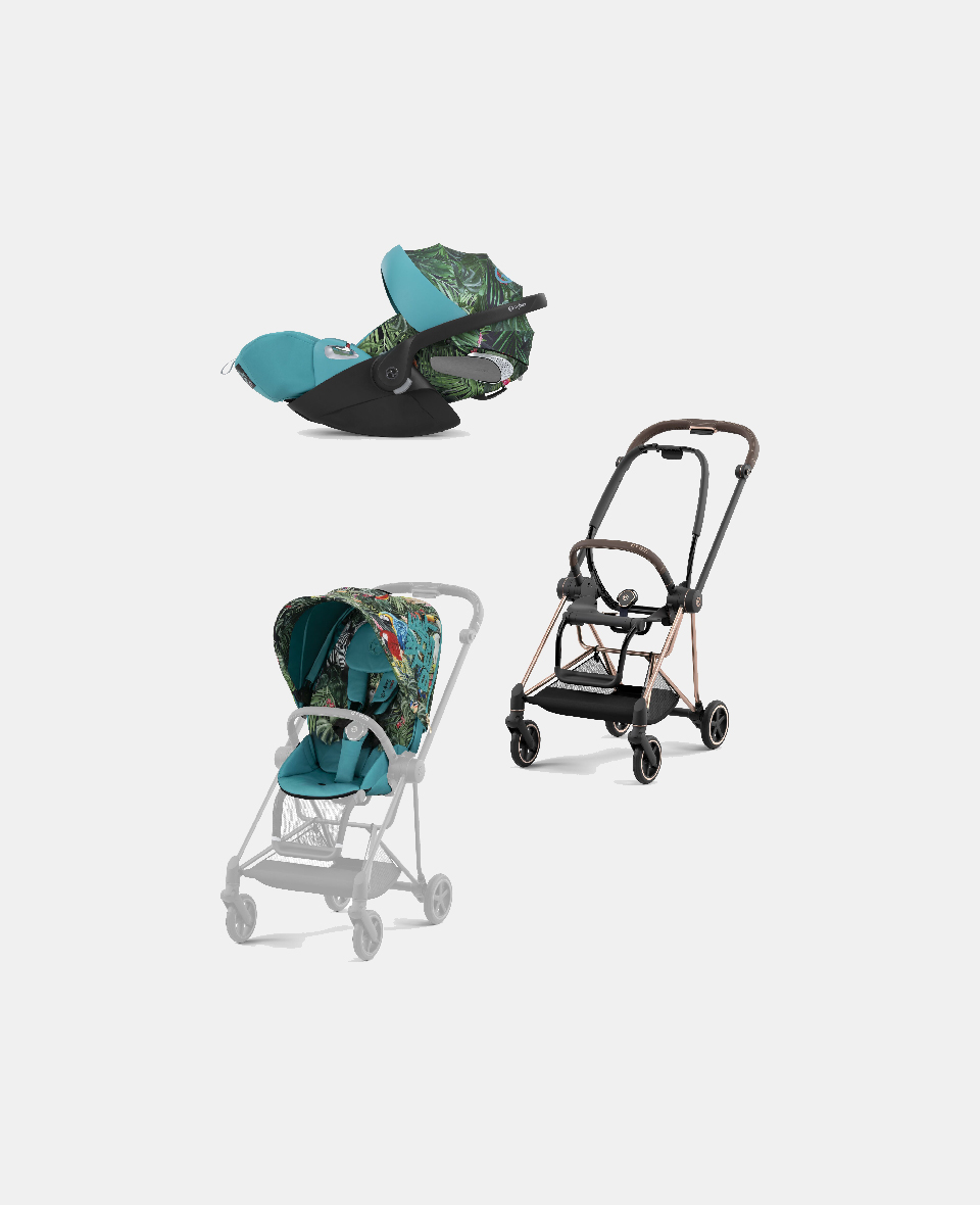 521002525-521003927-523000309.jpg Carucior 2 in 1 Parte Sport Carucior MIOS WE THE BEST BLUE | mid turquoise + Cadru Carucior pentru Copii Mios Rosegold + Scoica Auto CLOUD T I-SIZE WE THE BEST BLUE | mid turquoise Cybex Platinum - imagine 1