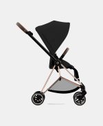 Carucior 2 in 1 : Cadru Carucior pentru Copii Mios Chrome Black + Parte Sport Carucior MIOS Stardust Black Plus + Scoică Auto pentru Copii Cloud T i-Size Plus Sephia Black Cybex Platinum - imagine 7