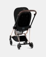 Carucior 2 in 1 : Cadru Carucior pentru Copii Mios Chrome Black + Parte Sport Carucior MIOS Stardust Black Plus + Scoică Auto pentru Copii Cloud T i-Size Plus Sephia Black Cybex Platinum - imagine 9